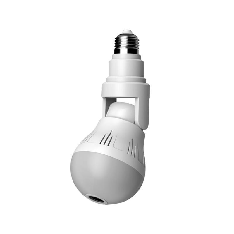 360° Panoramic Hidden Light Bulb Wifi Camera - Dkakashop